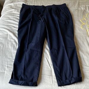 Talbots Women's Navy Capris